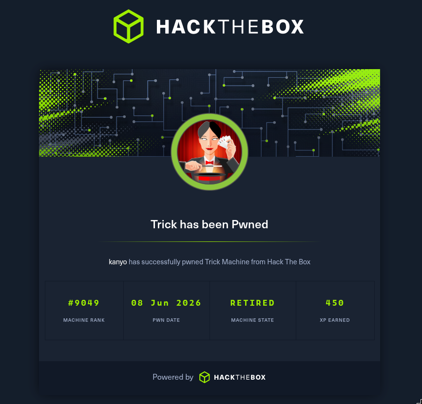 HTB: Trick