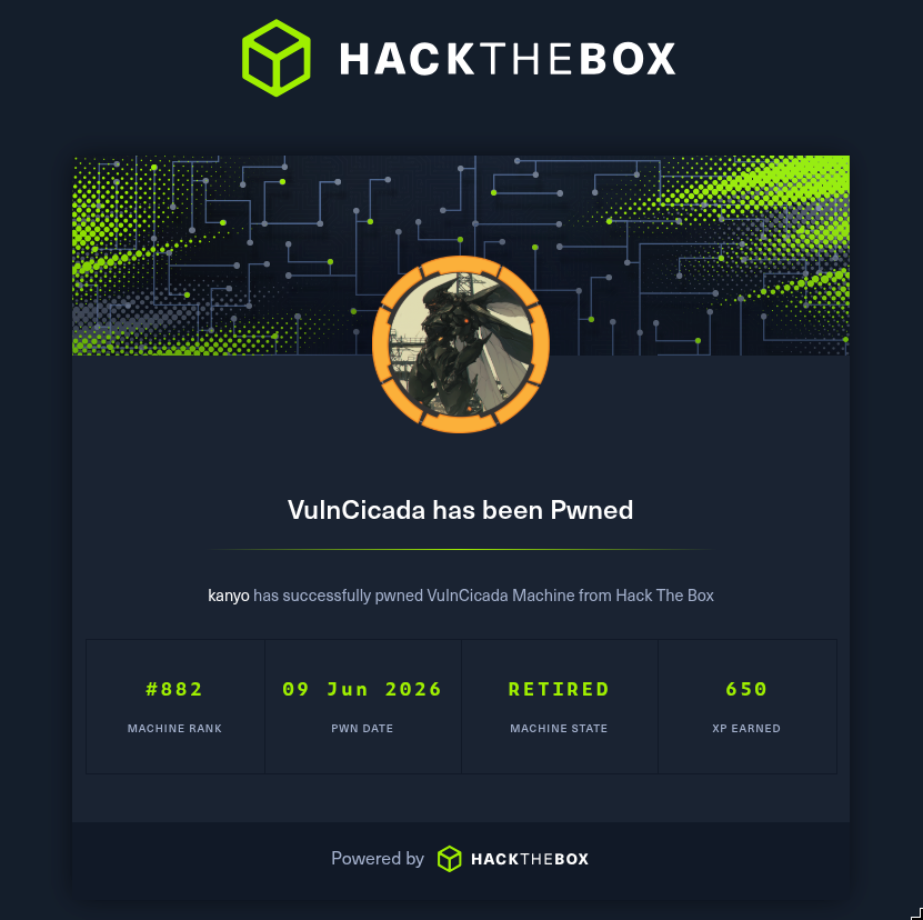 HTB: VulnCicada